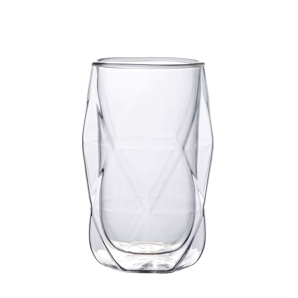 vidaXL Vasos de vidrio de doble pared 6 unidades 450 ml