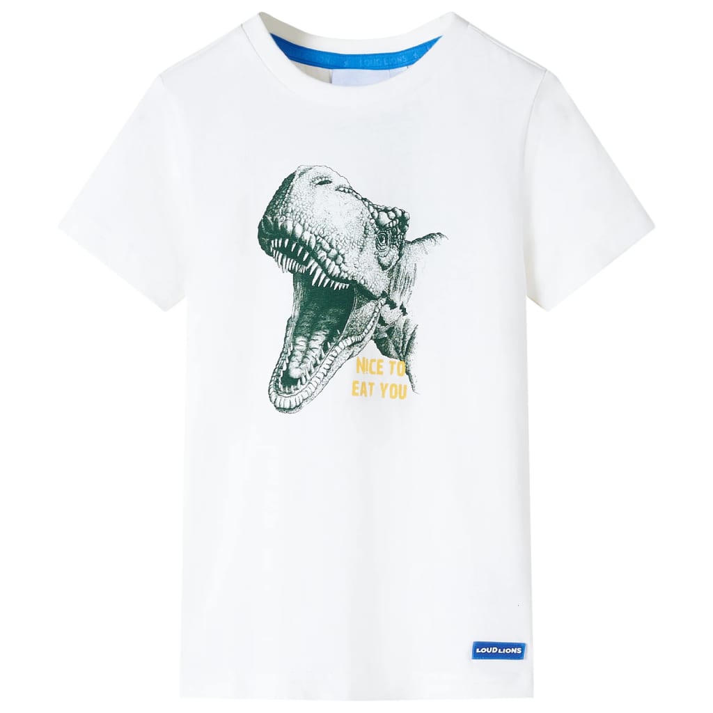 Camiseta infantil color crudo 104