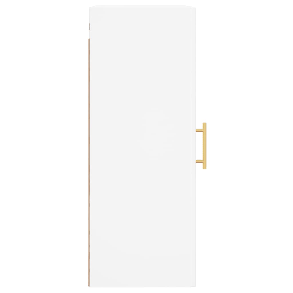 vidaXL Armario de pared blanco 34,5x34x90 cm