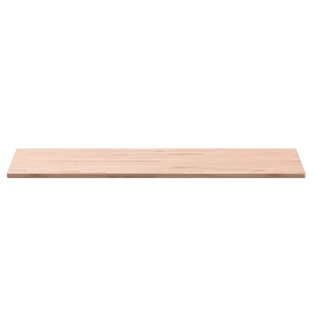 vidaXL Tablero rectangular de madera maciza de haya 100x50x1,5 cm