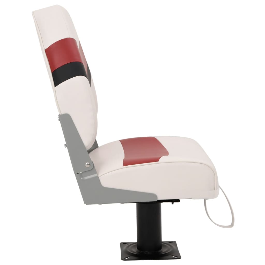 vidaXL Asiento para barco con pedestal giratorio 360°