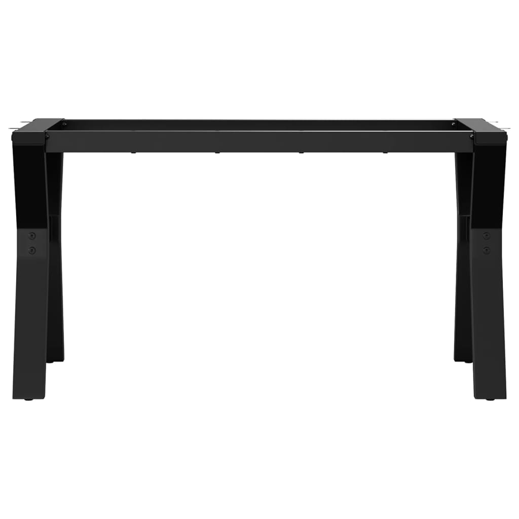 vidaXL Patas de mesa de centro estructura Y hierro fundido 80x40x43 cm