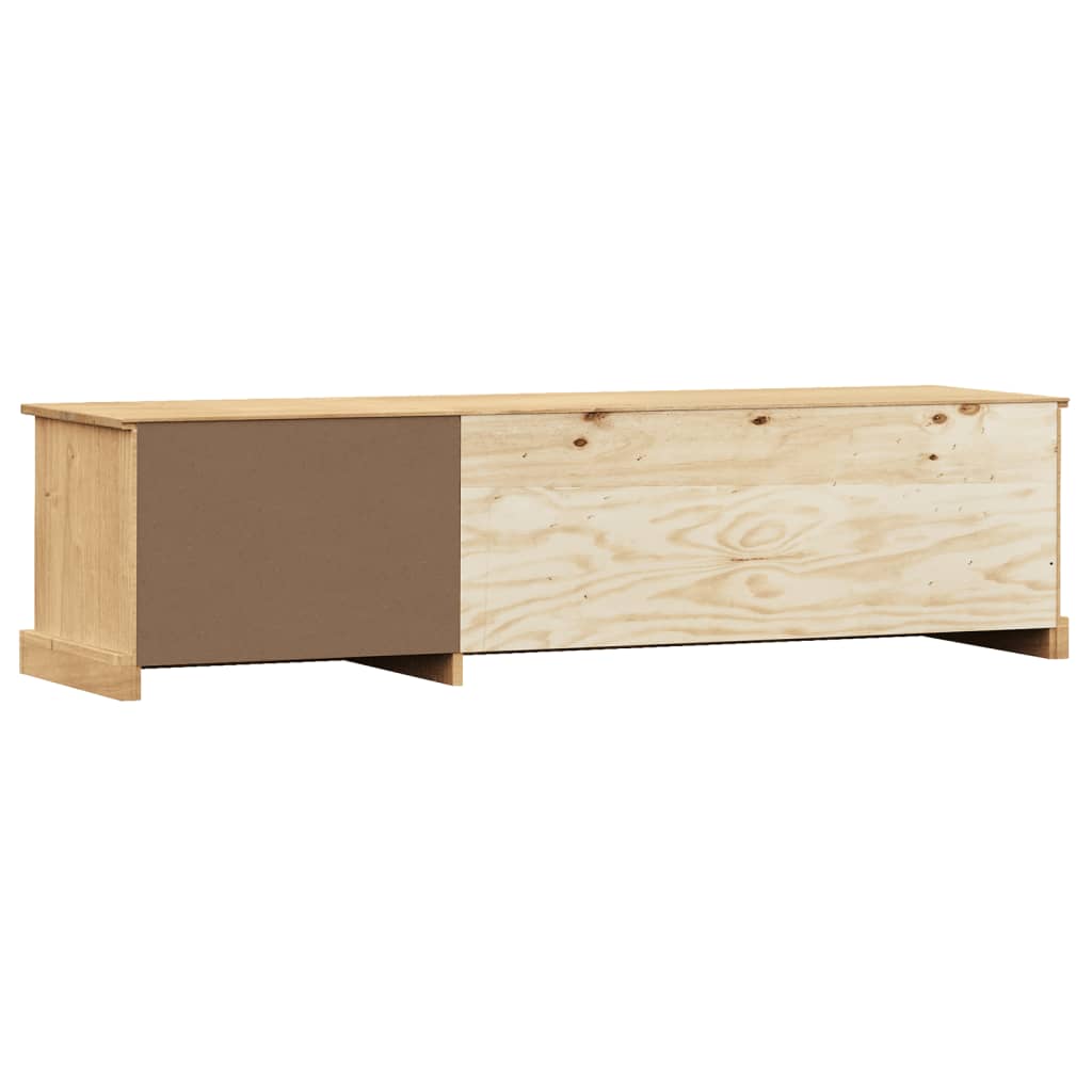 vidaXL Mueble para TV VIGO madera maciza de pino 156x40x40 cm