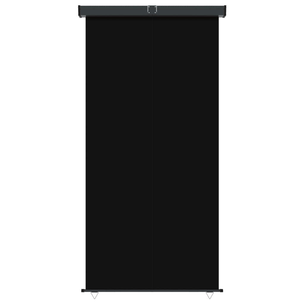 vidaXL Toldo lateral de balcón negro 145x250 cm