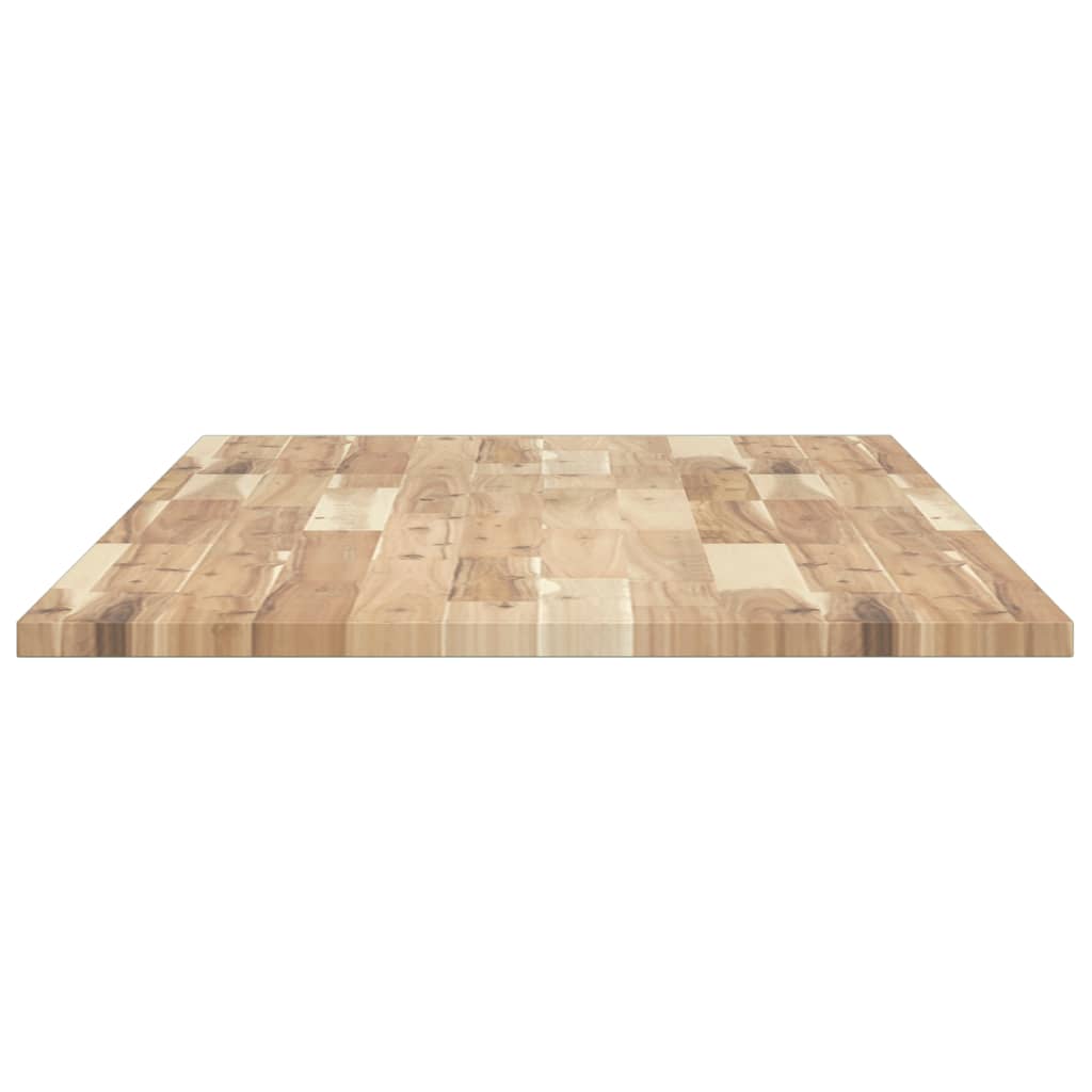 vidaXL Encimera tocador de baño madera acacia sin tratar 120x60x2 cm