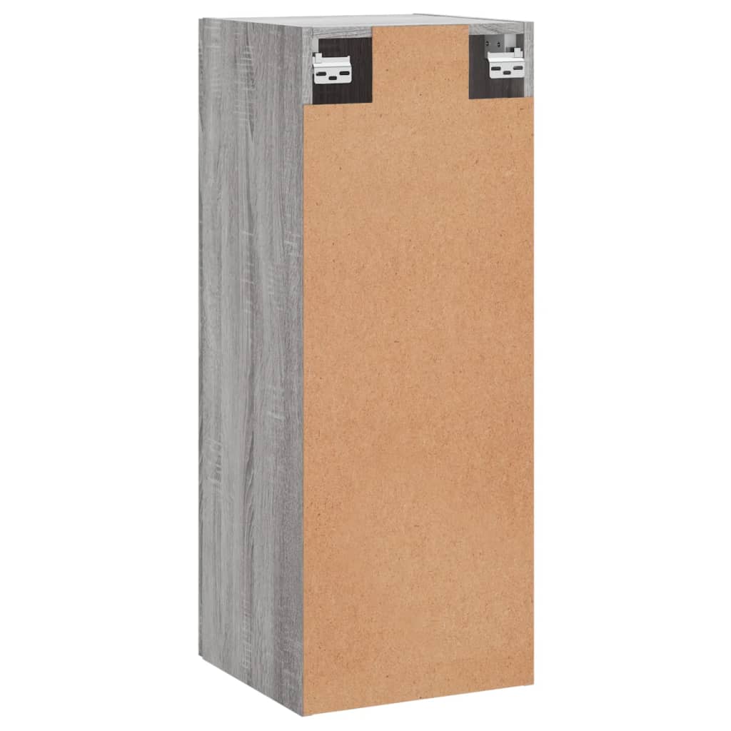 vidaXL Armario de pared gris Sonoma 34,5x34x90 cm