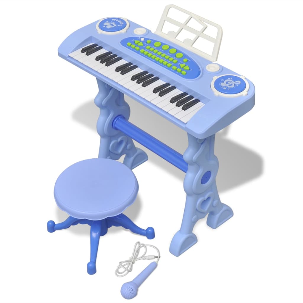 Juguete de teclado de piano para niños pequeños, juguete de piano de 24  teclas para bebé
