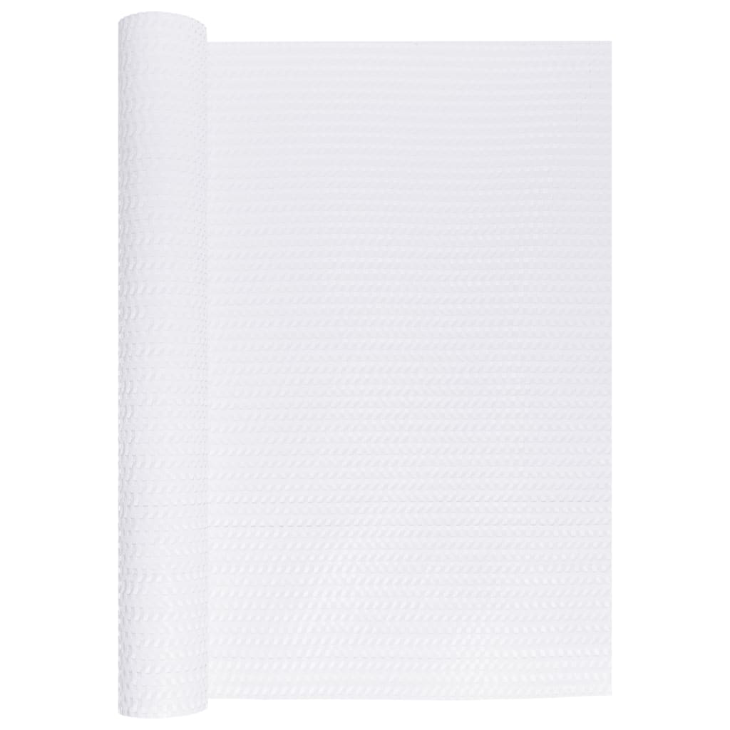 vidaXL Toldo para balcón ratán sintético blanco 500x90 cm