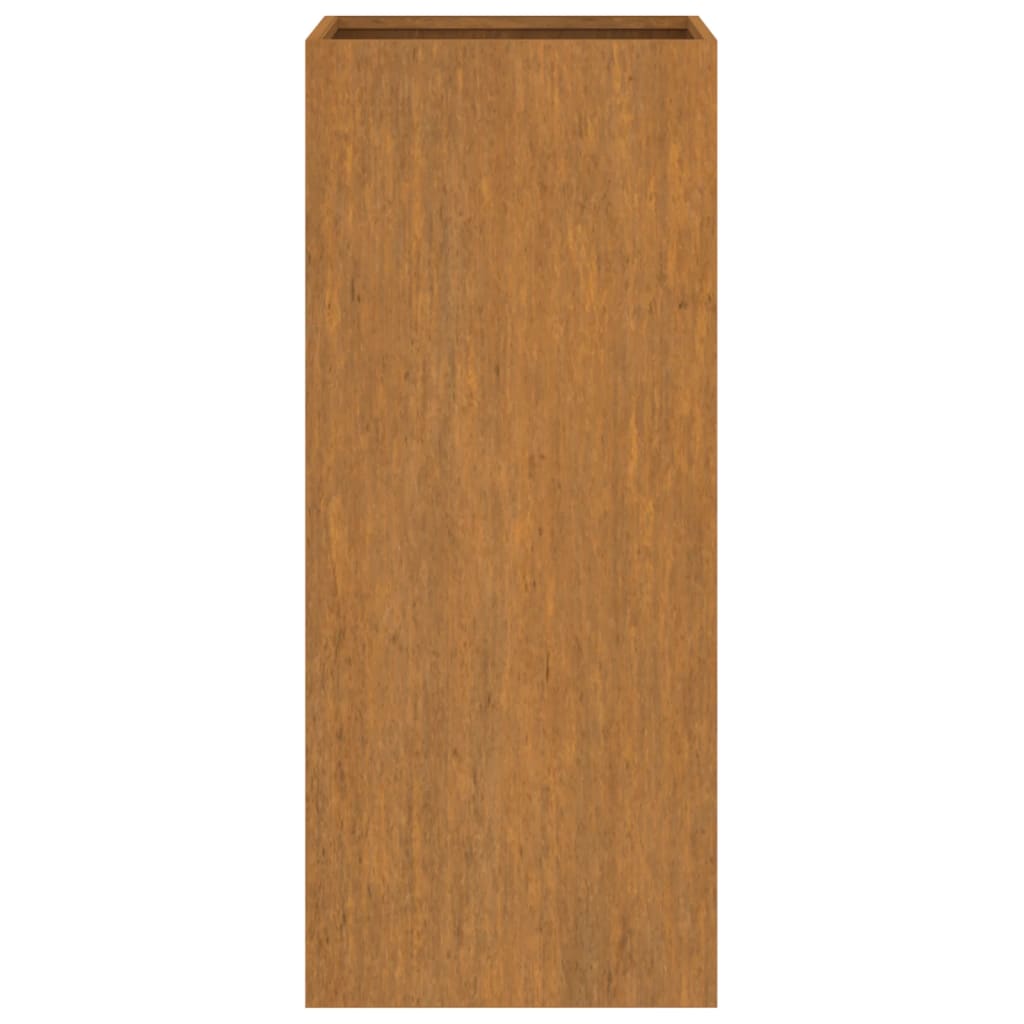 vidaXL Jardinera de acero corten 32x29x75 cm