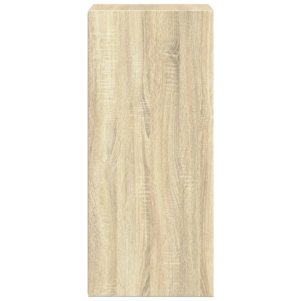 vidaXL Aparador de madera de ingeniería roble Sonoma 40x41x93 cm