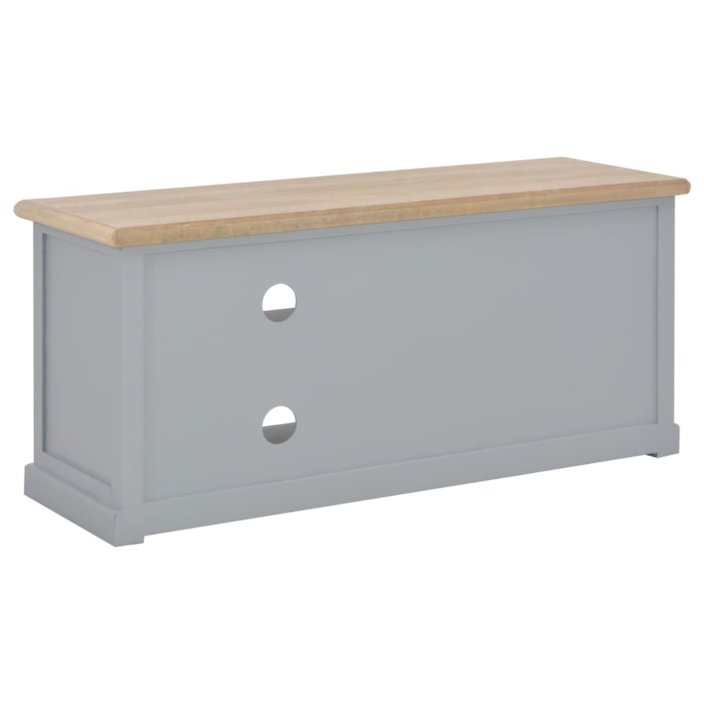 vidaXL Mueble para TV de madera gris 90x30x40 cm