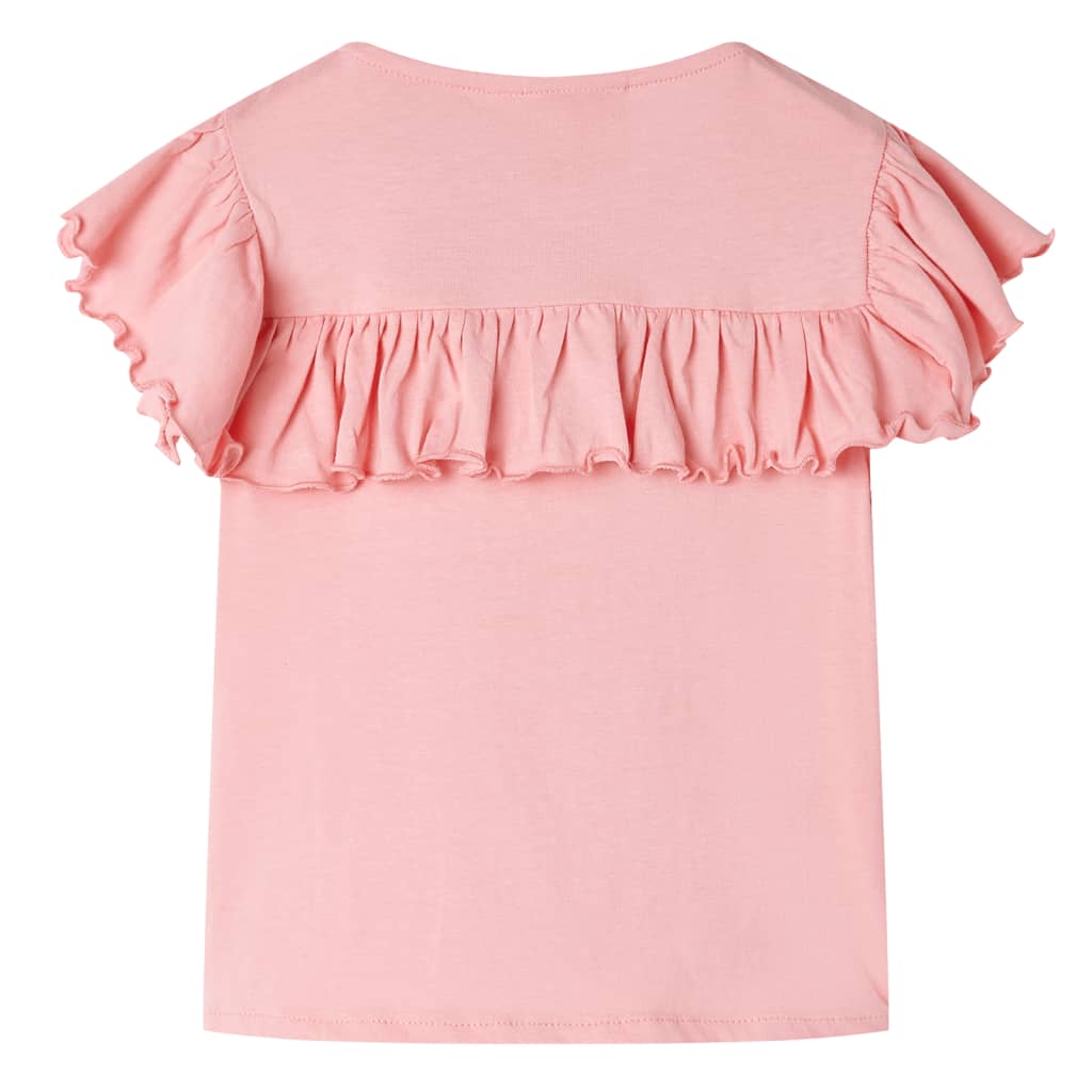 Camiseta infantil rosa 116