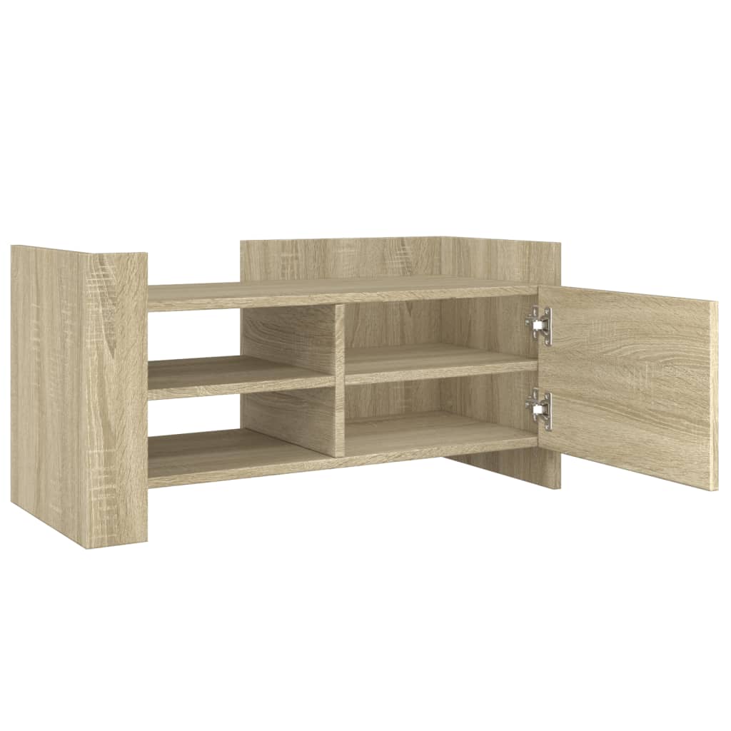 vidaXL Mueble de TV madera ingeniería roble 80x35x40 cm