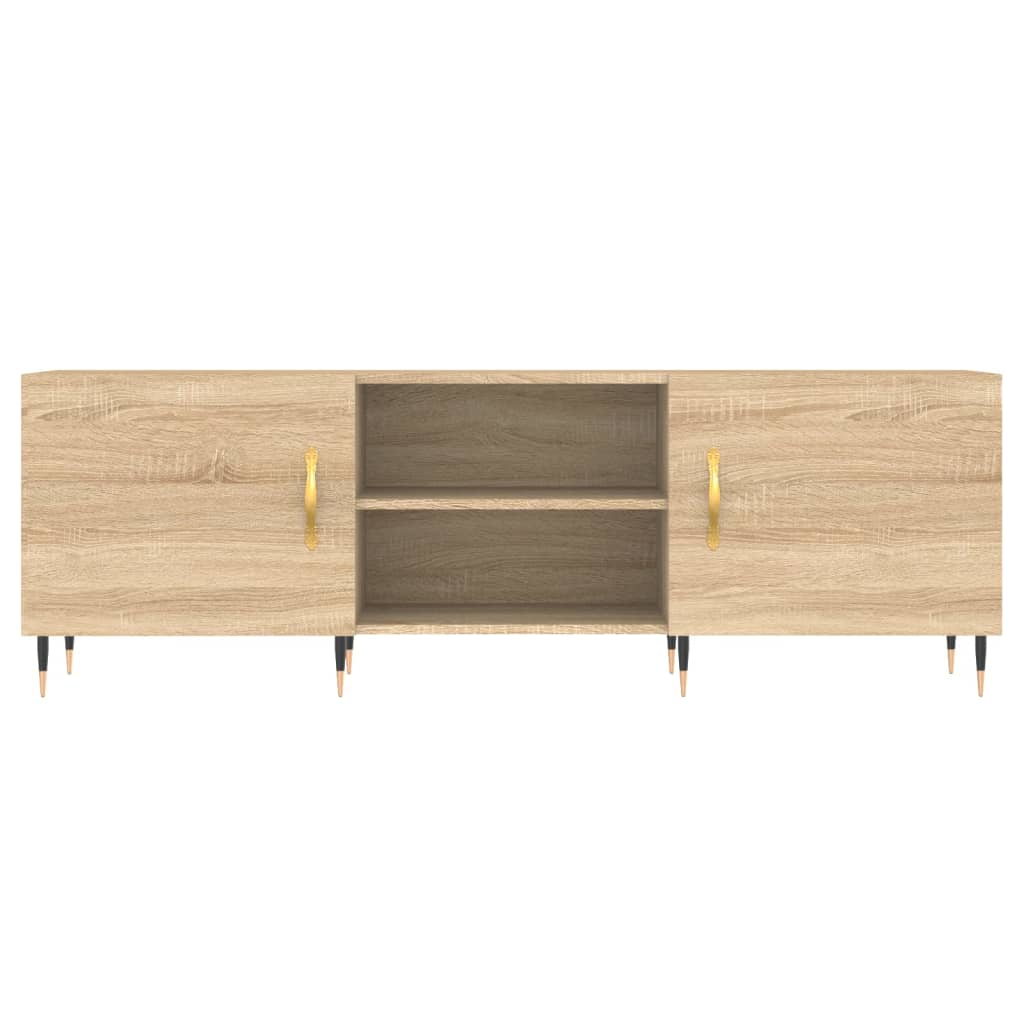 vidaXL Mueble para TV madera de ingeniería roble Sonoma 150x30x50 cm