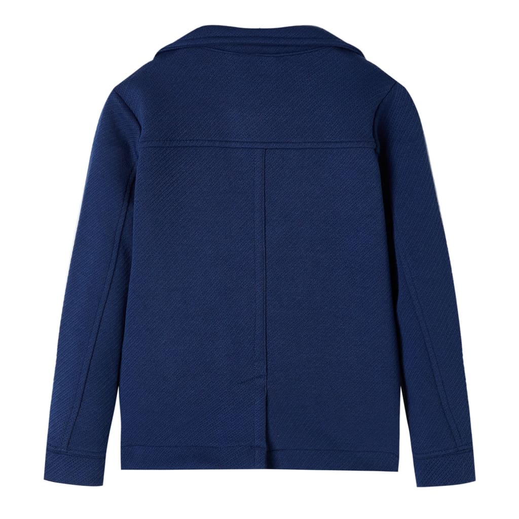 Chaqueta de traje infantil azul oscuro 128