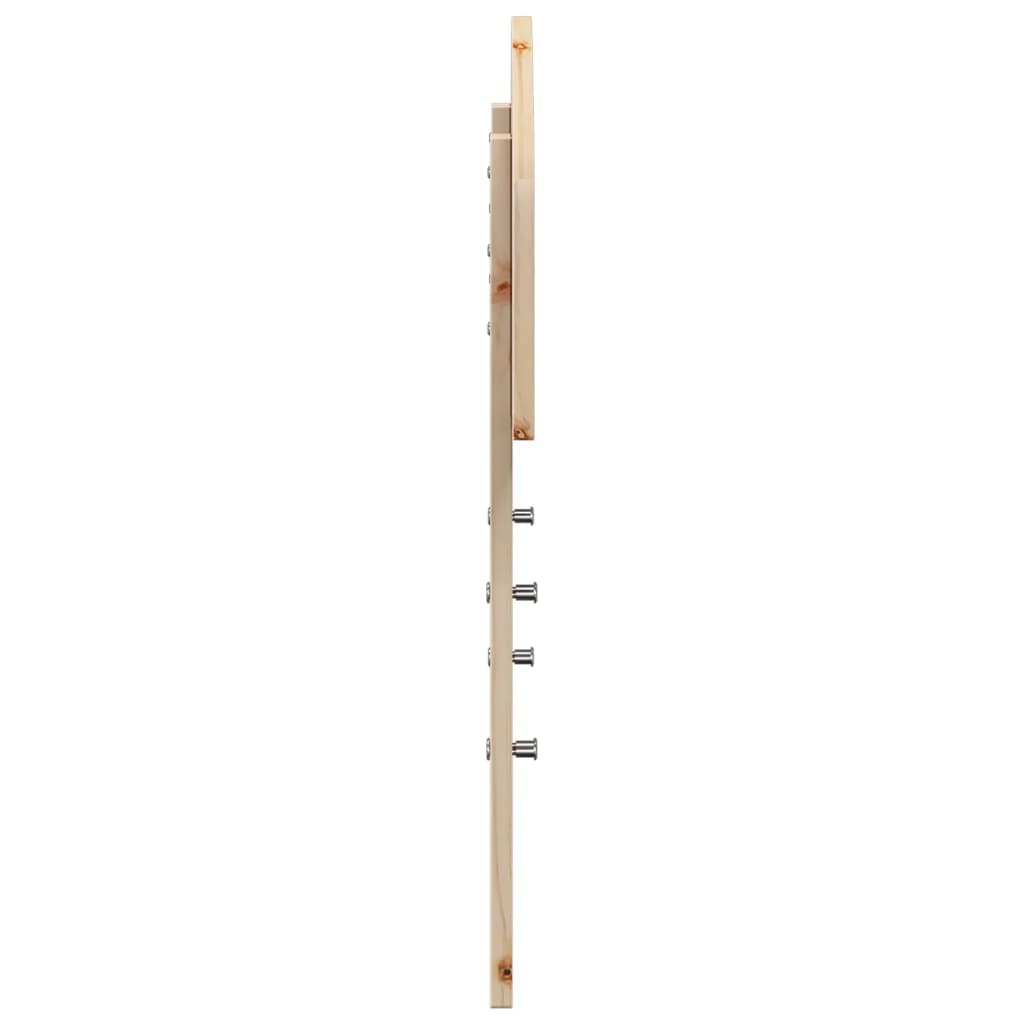 vidaXL Cabecero de madera maciza de pino 75 cm