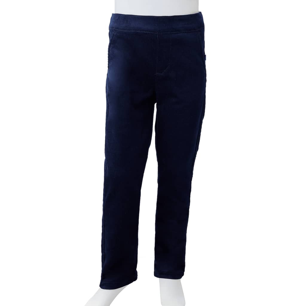 Pantalón infantil azul marino oscuro 92