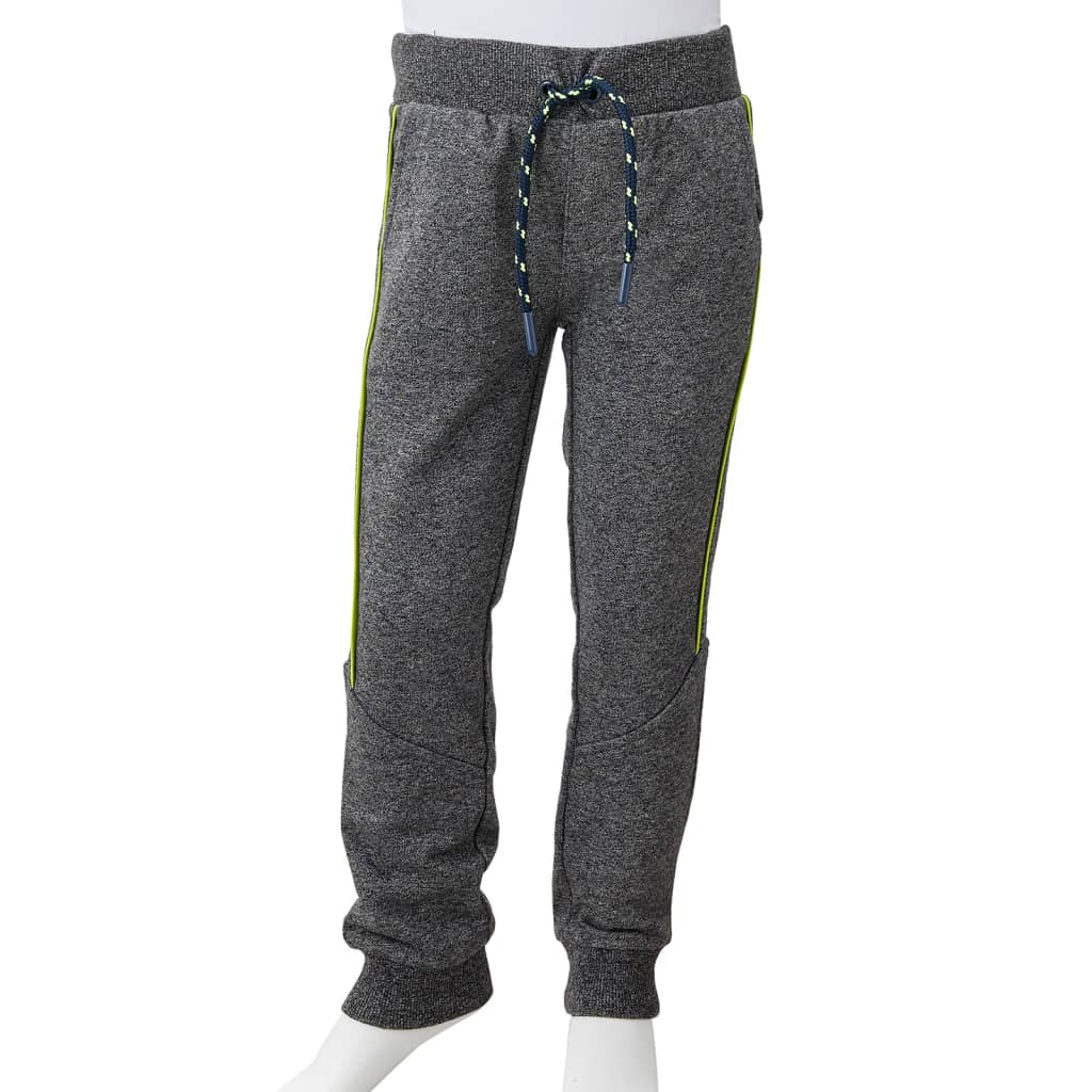 Pantalones de chándal infantiles gris mélange 140