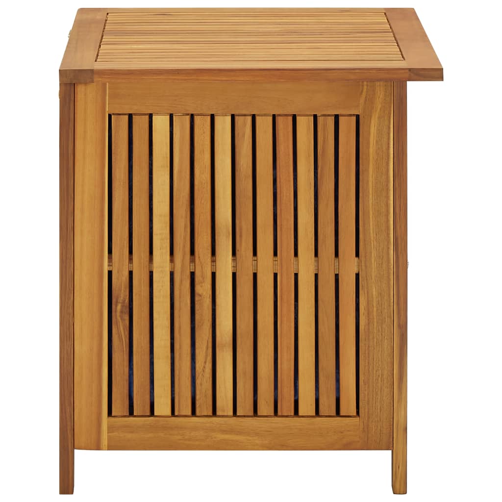 vidaXL Caja de almacenaje de jardín madera maciza acacia 60x50x58 cm