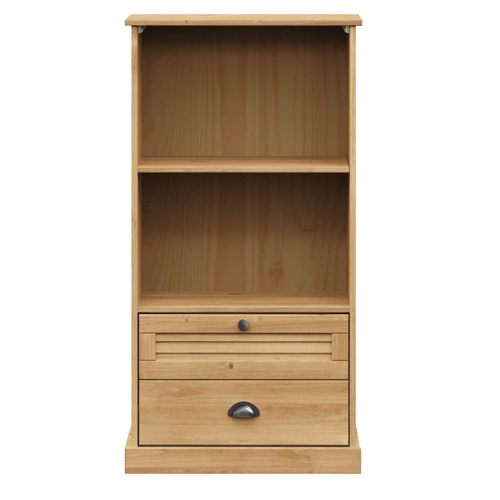 vidaXL Librería VIGO madera maciza de pino 60x35x114,5 cm