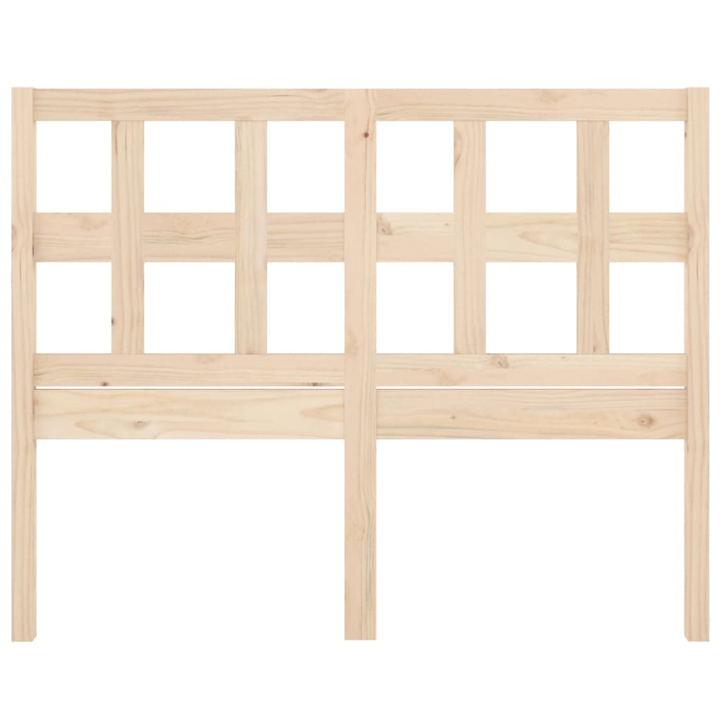 vidaXL Cabecero de cama madera maciza de pino 205,5x4x100 cm