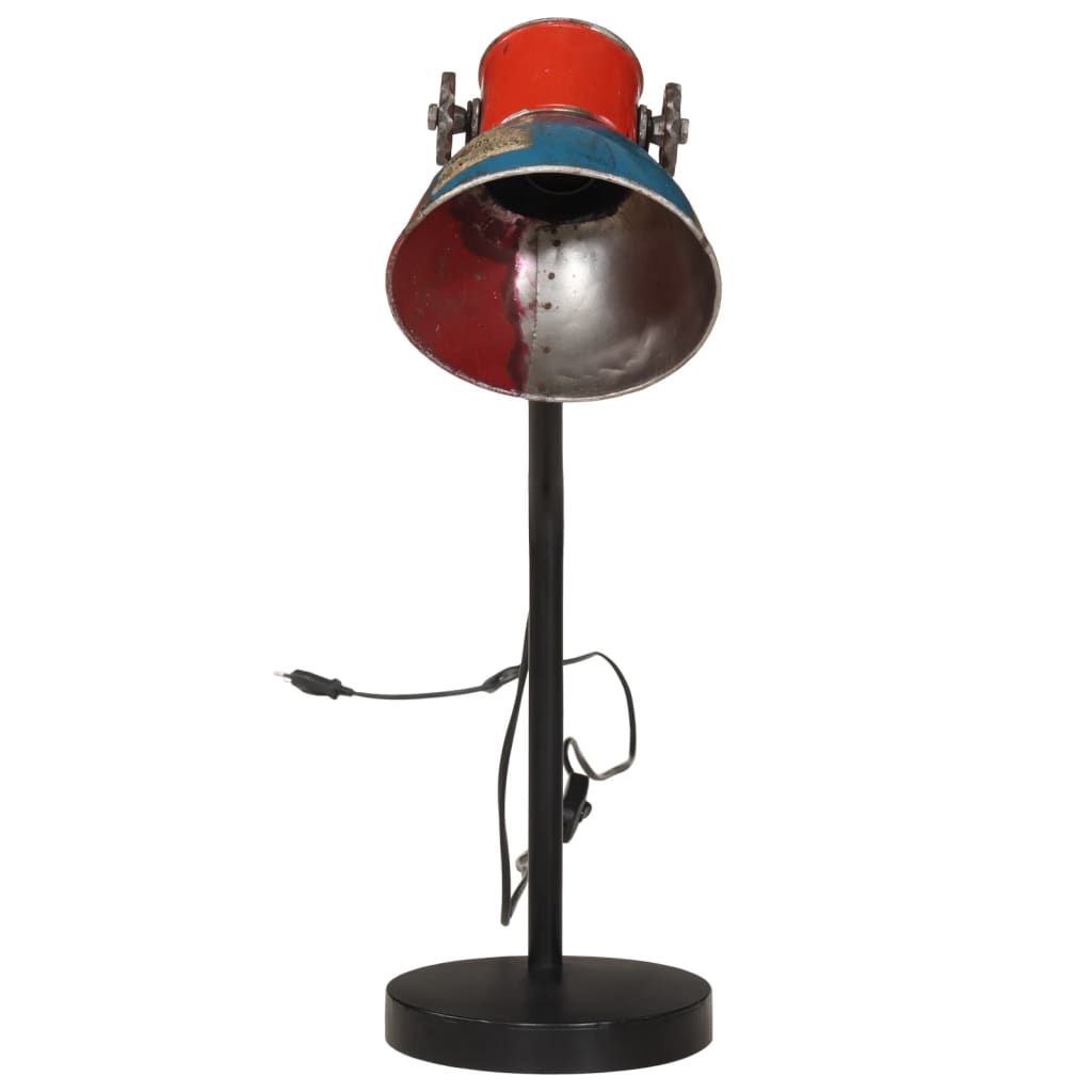 vidaXL Lámpara de escritorio de colores 25 W E27 17x17x60 cm