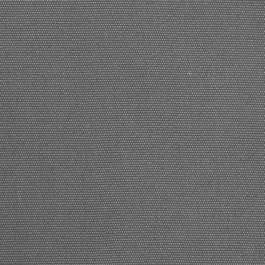 vidaXL Toldo retráctil de tela y acero gris antracita 300x150 cm