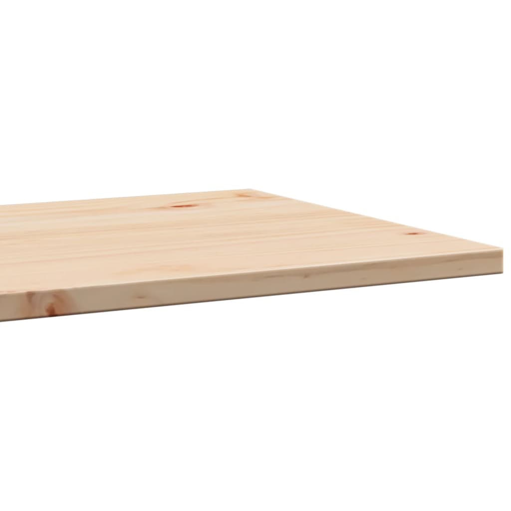 vidaXL Tablero de mesa cuadrado madera maciza de pino 40x40x1,7 cm