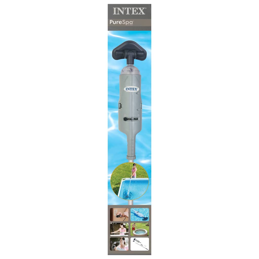 Intex Aspiradora recargable de piscina y spa