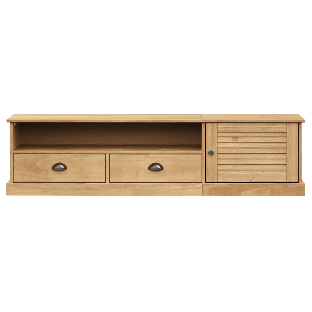 vidaXL Mueble para TV VIGO madera maciza de pino 156x40x40 cm