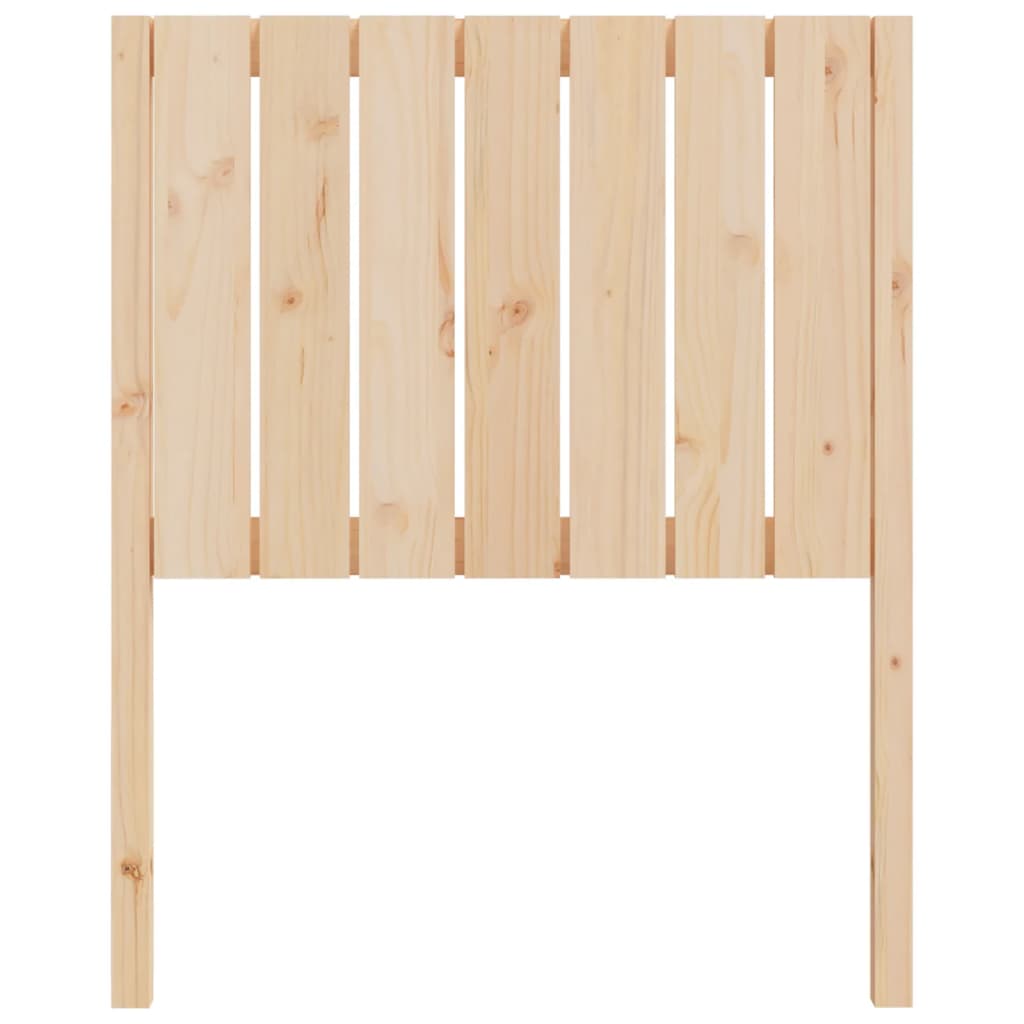 vidaXL Cabecero de cama madera maciza de pino 80,5x4x100 cm