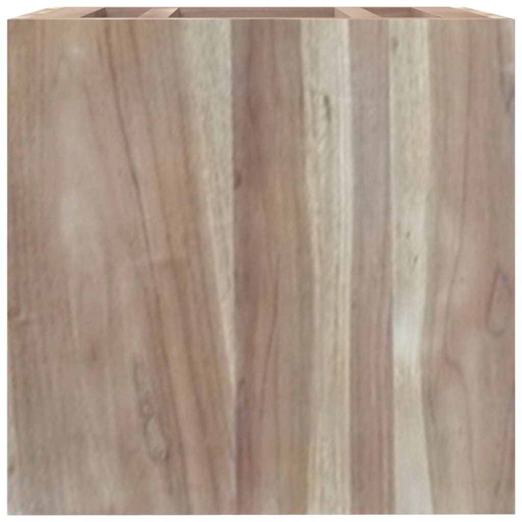 vidaXL Armario de baño de pared madera maciza de teca 41x38x40 cm