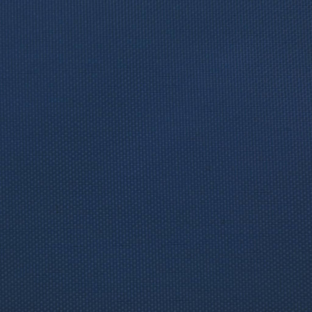 vidaXL Toldo de vela trapezoidal de tela oxford azul 2/4x3 m