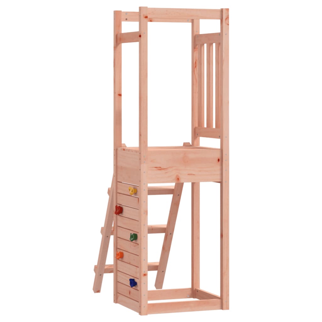 vidaXL Parque infantil de madera maciza Douglas 53x46,5x169 cm