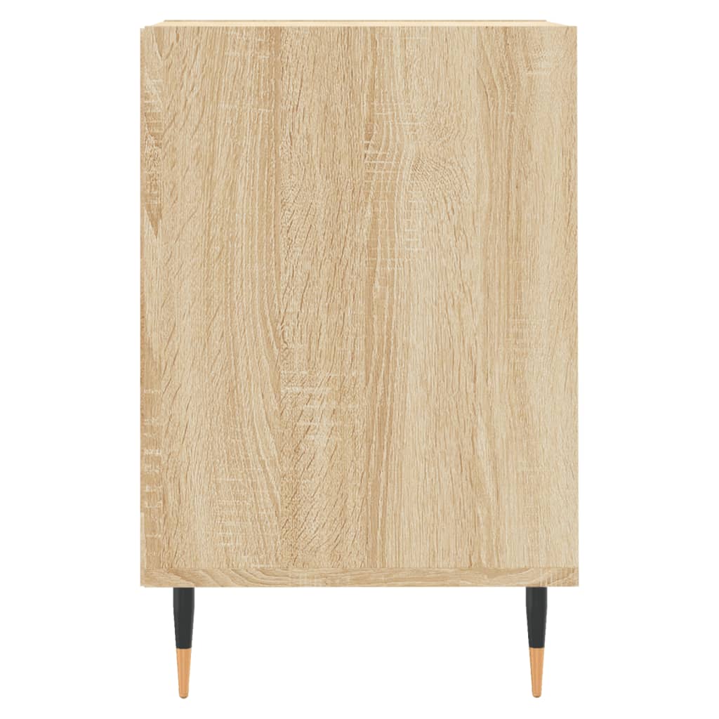 vidaXL Mueble para TV madera contrachapada roble Sonoma 100x35x55 cm