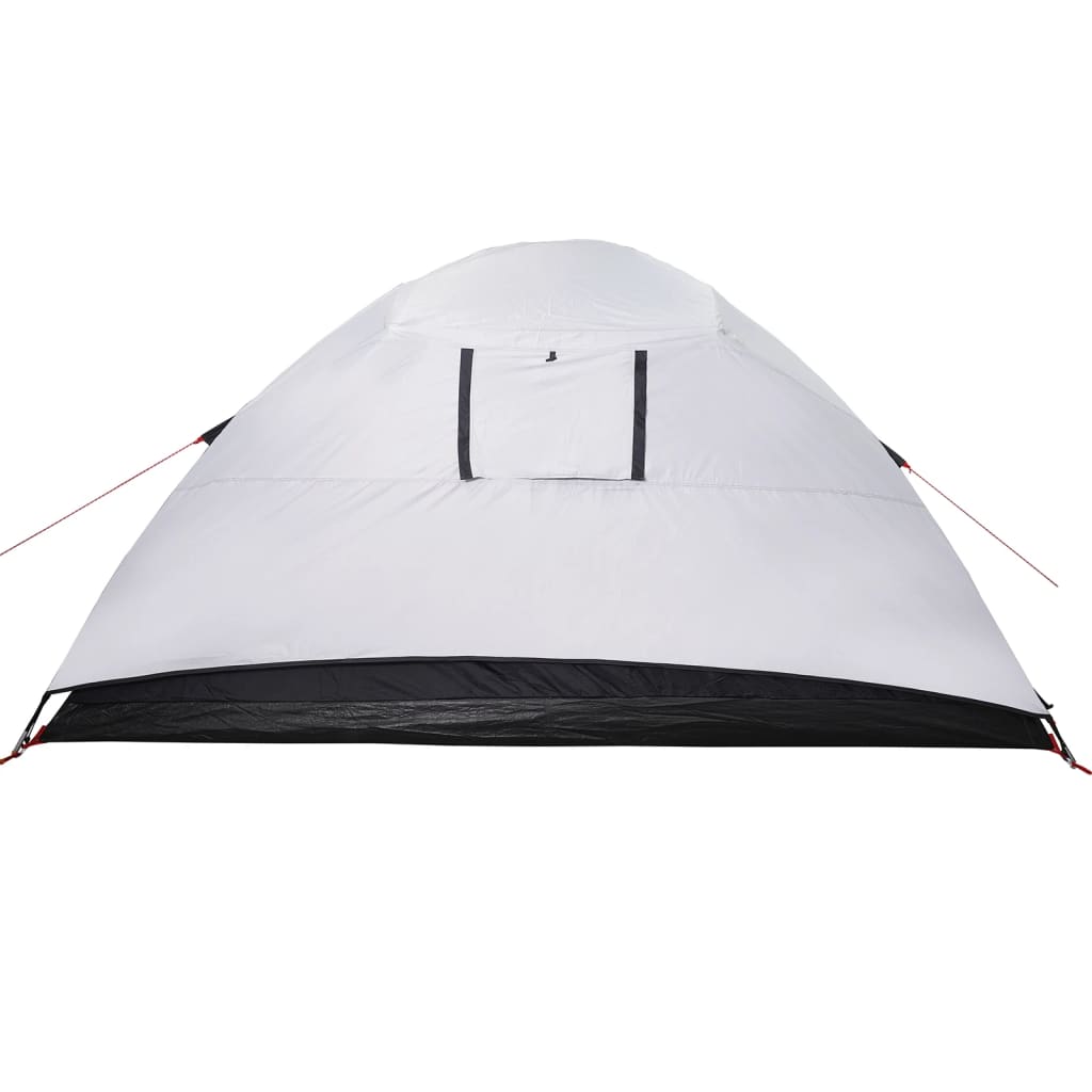 vidaXL Tienda familiar iglú 6 personas tela opaca impermeable blanca