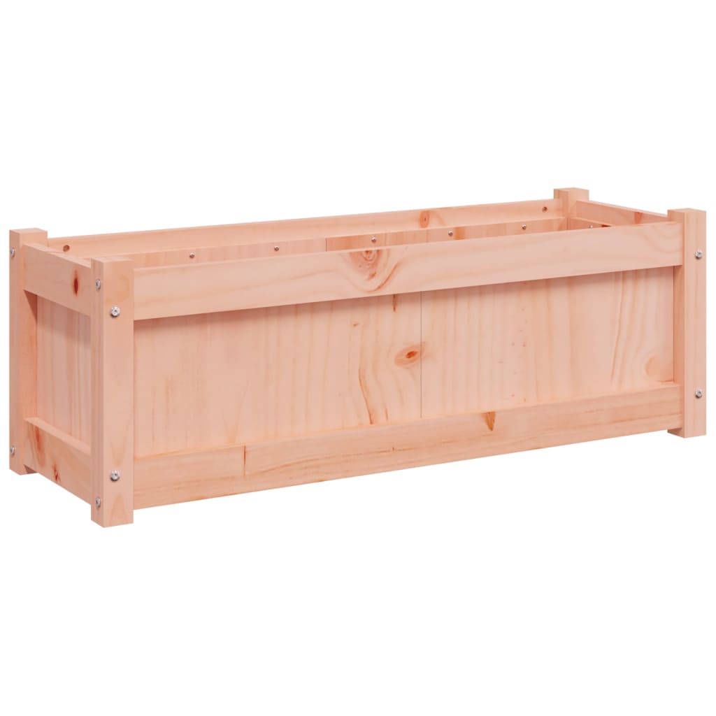 vidaXL Jardinera madera maciza Douglas 90x31x31 cm