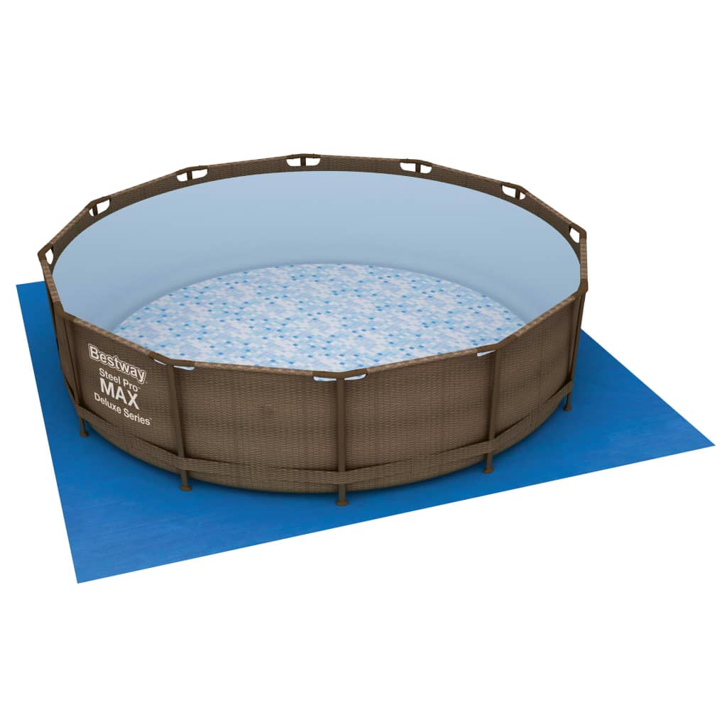 Bestway Cubierta de suelo para piscina Flowclear 396x396 cm