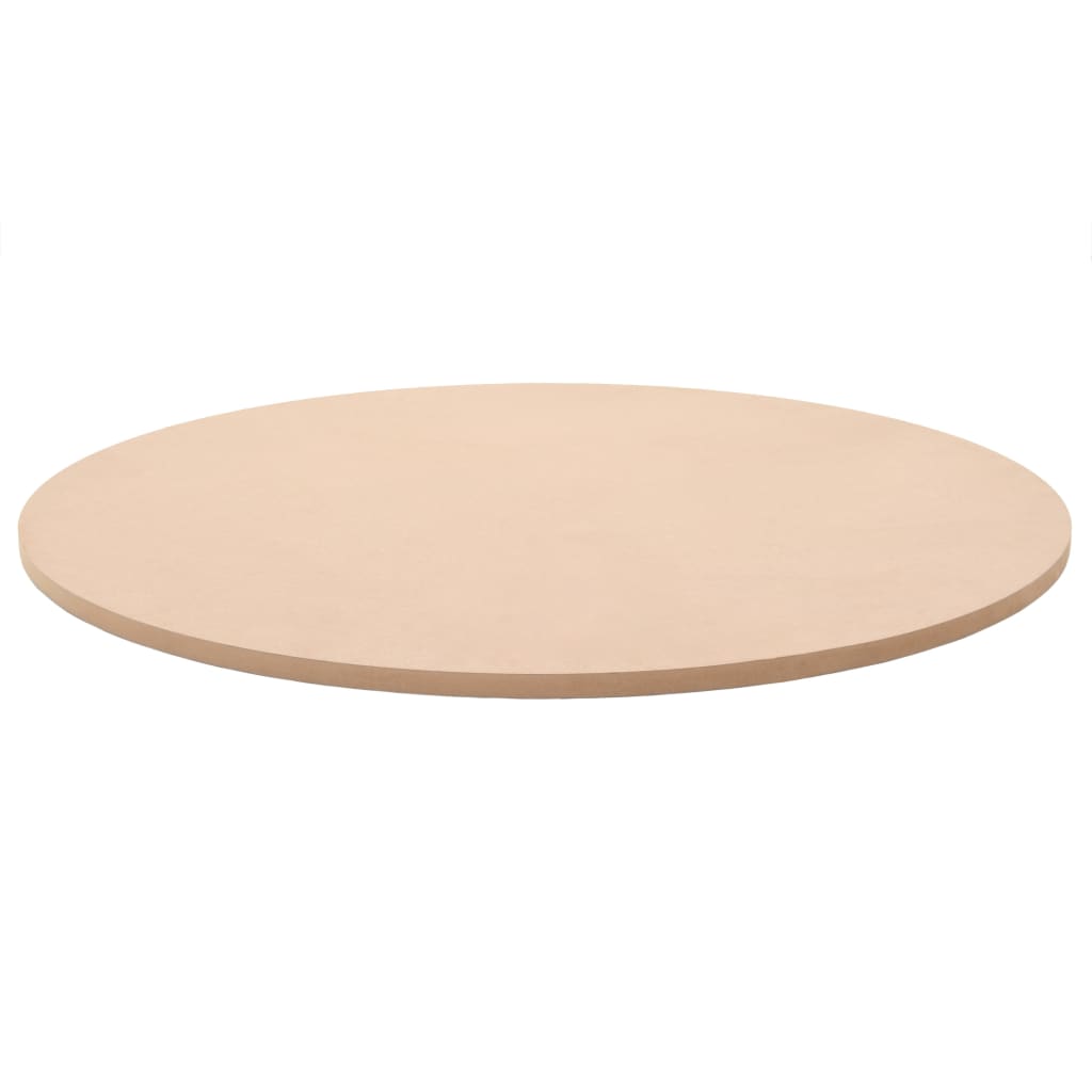 vidaXL Tablero de mesa redondo MDF 900x18 mm