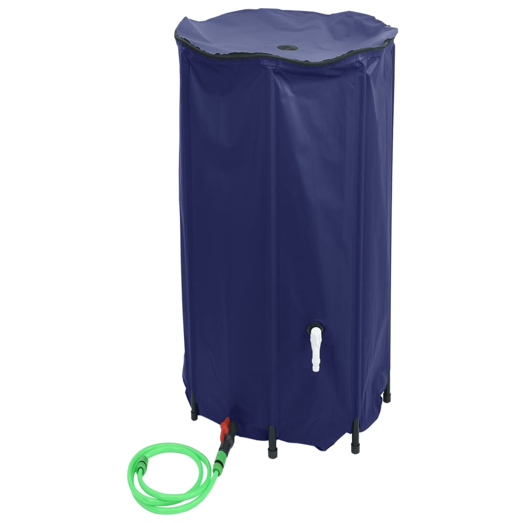 vidaXL Depósito de agua plegable con grifo PVC 380 l