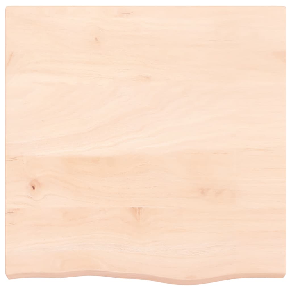 vidaXL Estante de pared madera maciza roble sin tratar 60x60x(2-6) cm