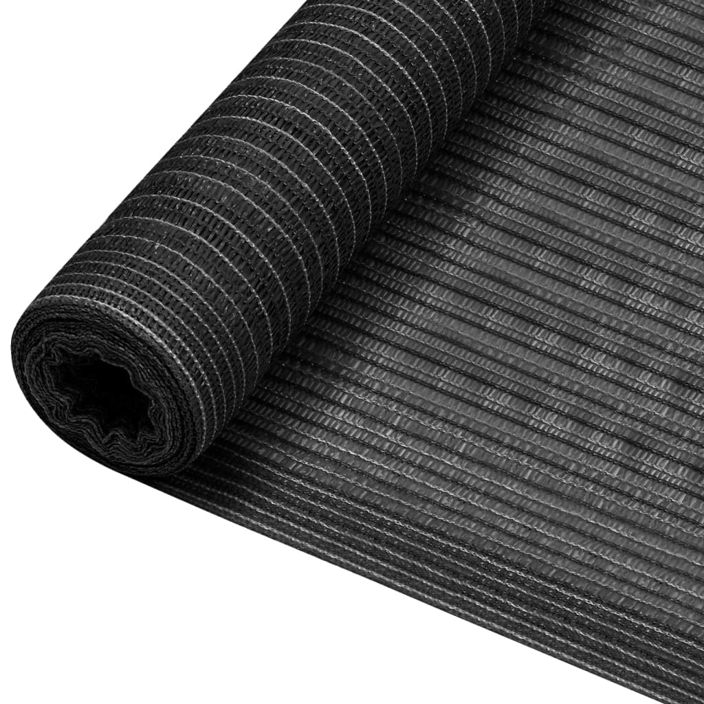 vidaXL Red de privacidad HDPE gris antracita 1,5x10 m 150 g/m²