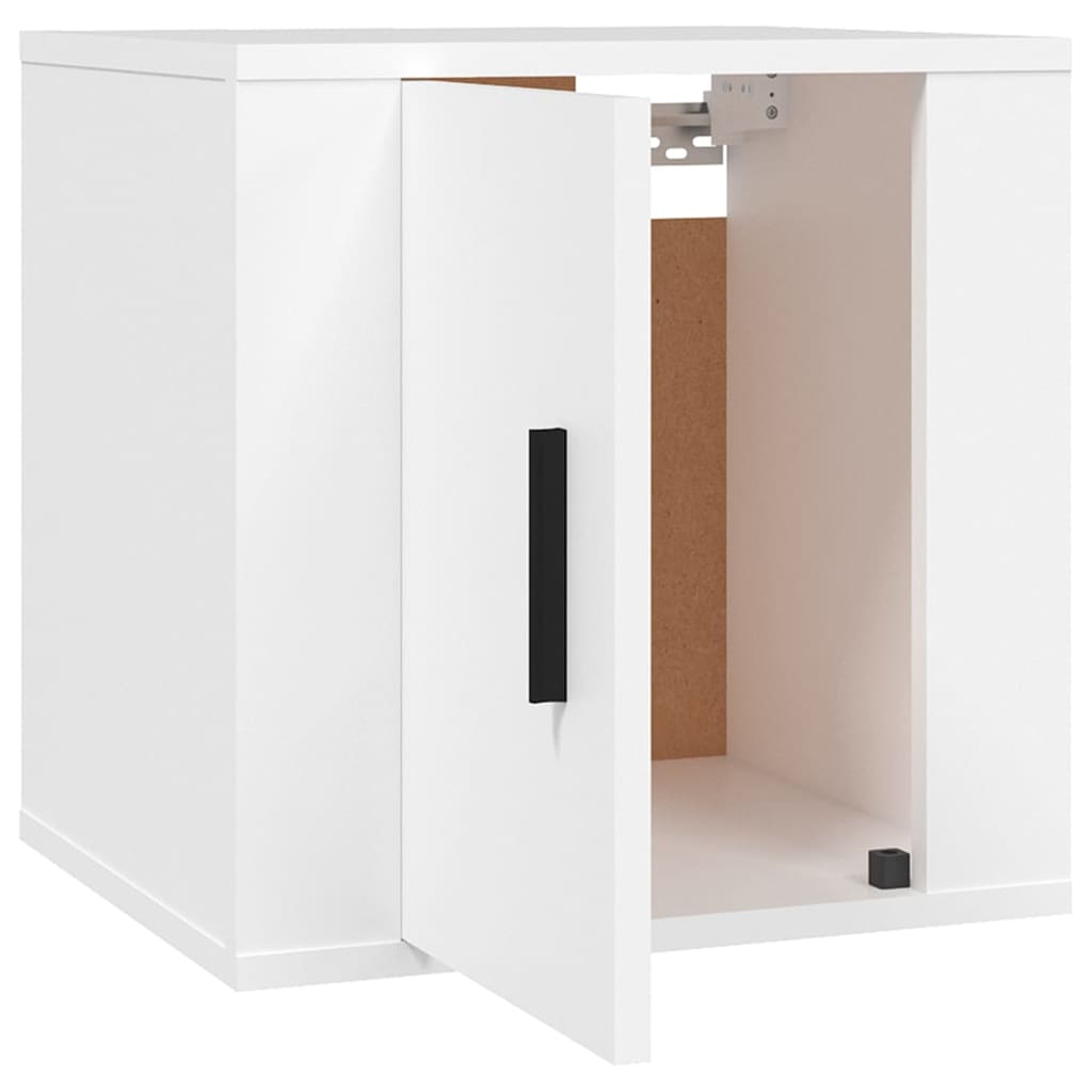 vidaXL Mueble para TV de pared blanco 40x34,5x40 cm