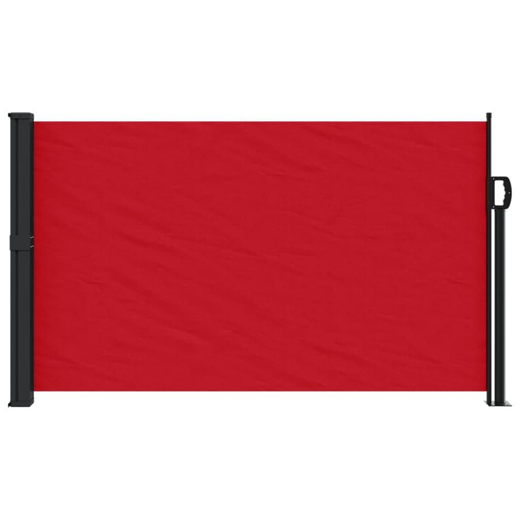 vidaXL Toldo lateral retráctil rojo 120x600 cm