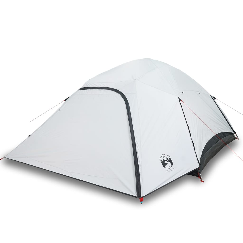 vidaXL Tienda familiar iglú 6 personas tela opaca impermeable blanca