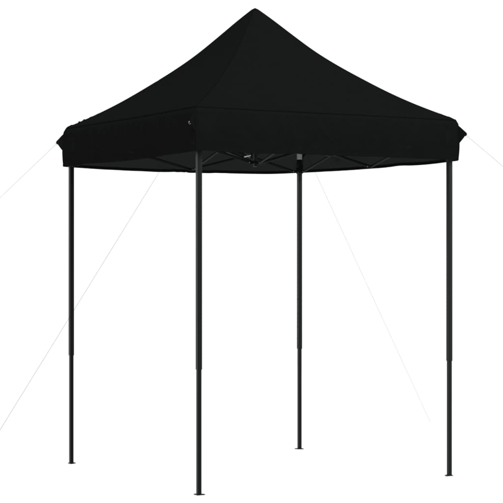 vidaXL Tienda de fiesta plegable Pop-Up negro 200x200x306 cm