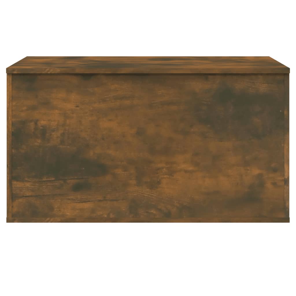 vidaXL Baúl de almacenaje madera contrachapada gris Sonoma 84x42x46 cm –  Bechester