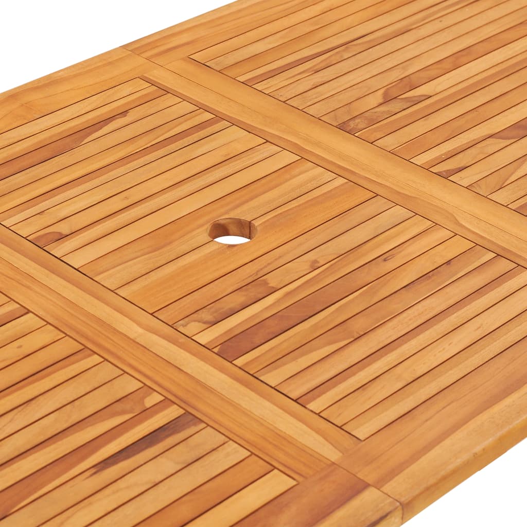 vidaXL Tumbona plegable de madera con mesa auxiliar (44253) desde 183,91 €