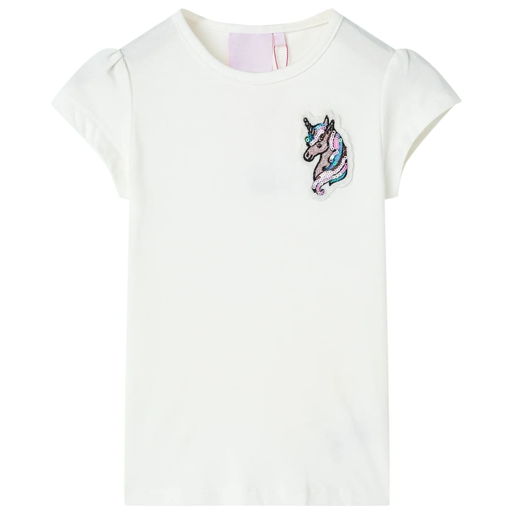 Camiseta infantil color crudo 92