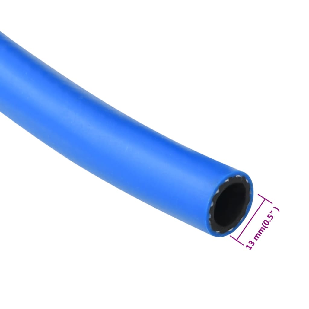 vidaXL Manguera de aire PVC azul 19 mm 2 m